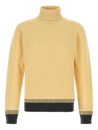 Ermenegildo Zegna roll-neck cashmere sweater - Giallo