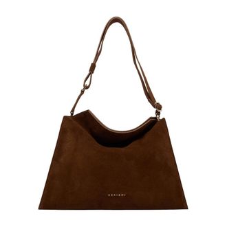 Orciani Trinity Peach Borsa a Spalla Media - - Bags - Donna - Marrone - ONE SIZE