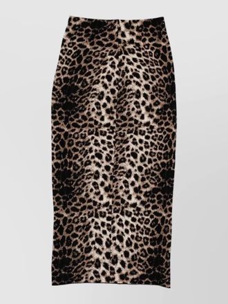 Circus Hotel jacquard midi pencil skirt