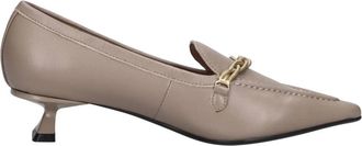 Emanuelle Vee Met hak beige - Dames - Pumps - Beige - 37 EU - Su&egrave;de - Schoenen