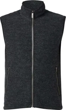 Ivanhoe of Sweden Kurre Vest Merinogilet f&uuml;r Herren | schwarz