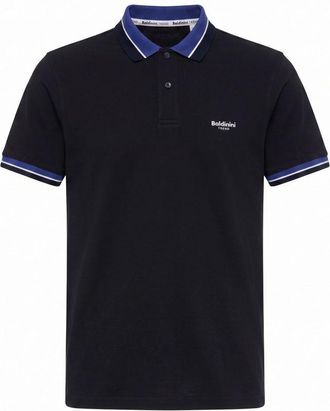 Baldinini Blue Cotton Mens Mens Polo-Shirt
