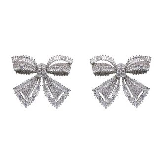 Self Portrait Earrings - Dames - Oorbellen - Grijs - ONE Size - Accessoires