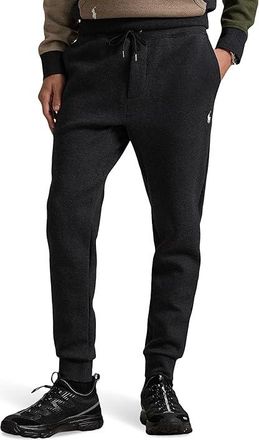 Polo Ralph Lauren Double-Knit Jogger Pant Mens Casual Pants Black Marl Heather : XL 29, Cotton/Polyester