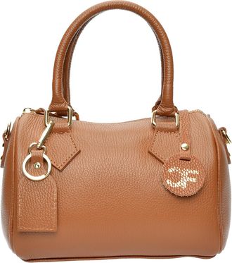 Carla Ferreri Bruine Leren Tas