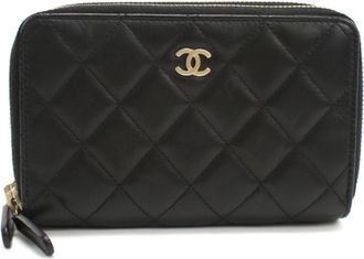 Chanel Leather Wallet (Bi-Fold) (Pre-Owned)
