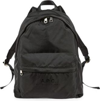 A.P.C. A. p.c. Logo-print Zip-around Backpack