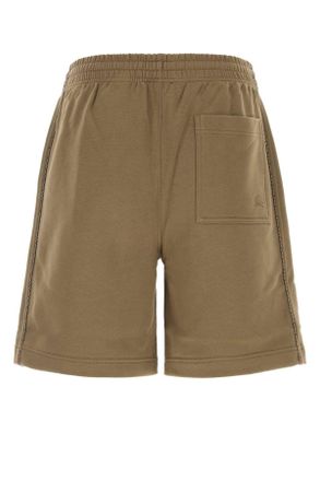 Burberry Cotton Bermuda Shorts - Beige