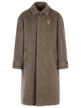 Golden Goose Brown Wool And Mohair Coat