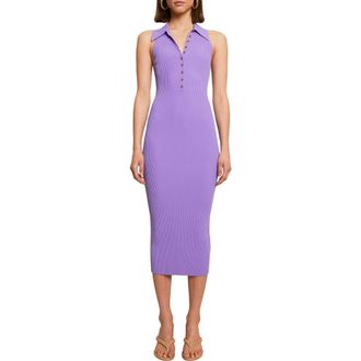 A.L.C. Asher Sleeveless Rib Midi Dress in Amethyst at Nordstrom Rack, Size X-Small