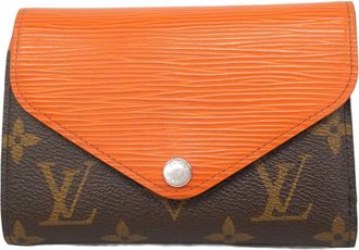 Louis Vuitton Brown Pimont Wallet (Tri-Fold) (Pre-Owned)