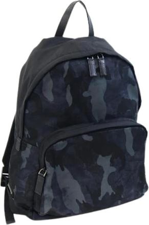 Prada Pre-owned Nylon prada-bags - Heren - Vintage Rugzakken - Zwart - ONE Size - Nylon - Vintage