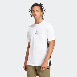 adidas T-Shirt ADIDAS SPORTSWEAR M 3S SJ T, Herren, Gr. XXL, schwarz-weiss (wei&szlig;, schwarz), Obermaterial: 100% Baumwolle, normal, Rundhals, Shirts T-Shirt, m