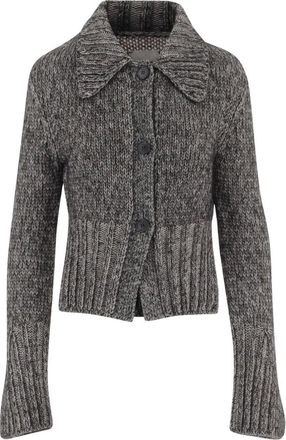 Khaite C&aacute;rdigan de Cachemira - Knitwear - Mujer - Gris - M