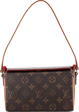 Louis Vuitton Recital Handbag Monogram Canvas shoulder bag - Marrone