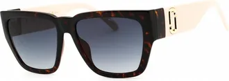 Marc Jacobs Grey Shaded Square Ladies Sunglasses MARC 646/S/US 0XLT/9O 57