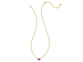 Kendra Scott Cailin Pendant Womens Necklace Womens Necklace Gold Purple Crystal