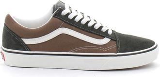 Vans Schoenen, Heren, Veelkleurig, 43 EU, Bruine Old Skool Color Theory Sneakers