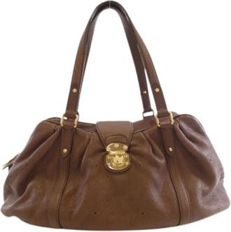 Louis Vuitton Pre-owned Handbags, female, Brown, Size: ONE SIZE Pre-owned Mahina Shoulder bag