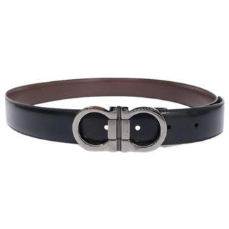 Ferragamo Cintura Standard Pre-owned - - Pre-owned - Uomo - Nero - ONE SIZE