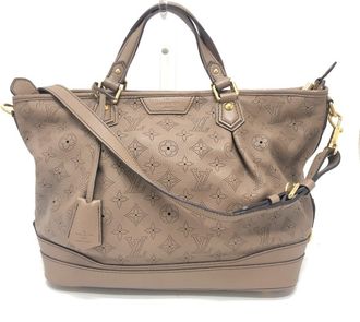 Louis Vuitton Beige Monogram Handbag Tote Bag (Pre-Owned)