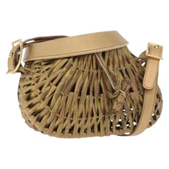 Bottega Veneta Bolso de Hombro Vintage Pre-owned - Pre-owned - Mujer - Beige - ONE SIZE