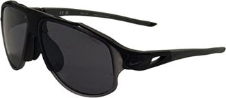 Nike Mens 58 mm Matte Black Sunglasses