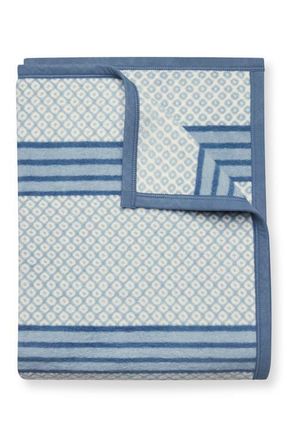 ChappyWrap Captains Classic Fog Throw Blanket in Blue at Nordstrom