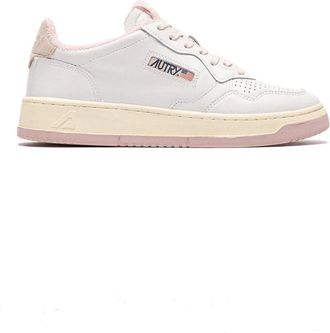 Autry Sneakers, female, White, 2 UK, Medalist Low-Top Leather Sneaker