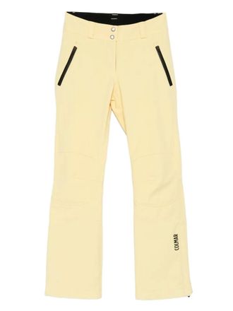 Colmar zip-detail ski trousers - women - Polyester/Elastane - 38 - Yellow