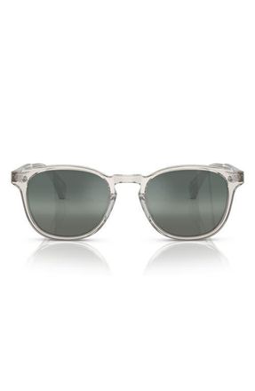 Oliver Peoples 53mm Finley Esq. Sun Phantos Sunglasses in Black Diamond/steal Gradient at Nordstrom