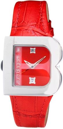 Laura Biagiotti Leather Dress Womens Watch