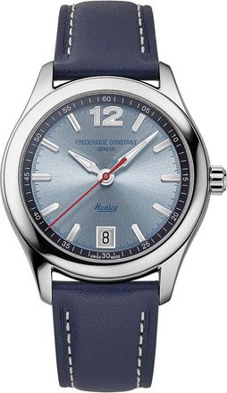 Frederique Constant Fr&eacute;d&eacute;rique Vintage Rally Healey Limited Edition Unisexs Blue Watch FC-303HLBN3B6 Leather - One Size