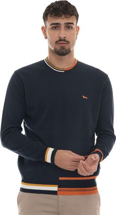 Harmont & Blaine Pullover girocollo Blu Harmont & Blaine Uomo
