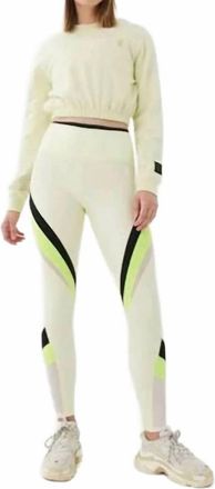 P.E Nation Womens Clubhouse Legging In Mint