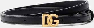 Dolce & Gabbana DG leather belt