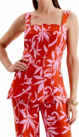 Tyler Böe Vanessa Orchid Top In Multi