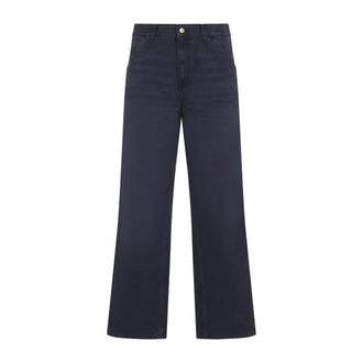Carhartt Work in Progress Navy Blue Straight Leg Jeans