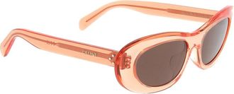 Celine Stijlvolle zonnebril met uniek design - unisex - Zonnebrillen - Roze - ONE Size - Accessoires