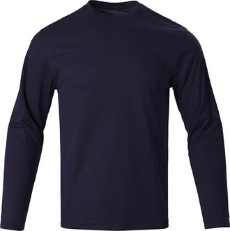 Generic T Shirts for Men UK Athletic Fitness Quick-Dry Tracksuit Long Sleeves Lightly Fitted Stretch Sports Gym Wicking Tops Plain Casual Basic Base Layer Pul