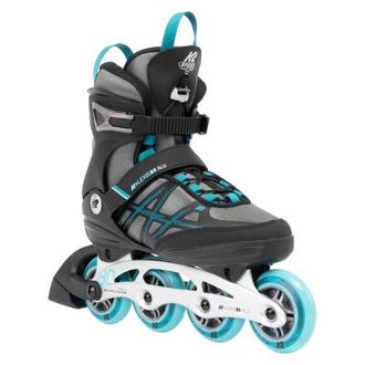 K2 Alexis 80 ALU Gray-Cyan Womens Inline Skates in Gray/cyan at Nordstrom, Size 7