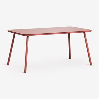 Sklum Tavolo da pranzo rettangolare 160x90 cm in vetro Arhiza SKLUM