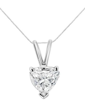 House of Brilliance Haus Of Brilliance 14K 0.40 Ct. Tw. Diamond Pendant Necklace