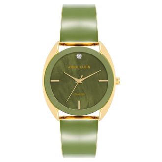 Anne Klein Womens Classic Green Dial Watch