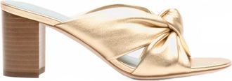 Frances Valentine Womens Mollie Slide Heel In Platino