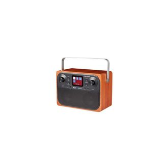 Majestic New Majestic Rt-197 Dab Reloj Digital Negro, Madera