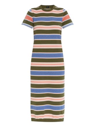 Paul Smith Gestreepte jurk - Groen