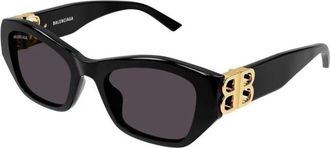 Balenciaga Authentieke stijlvolle brillen van premium kwaliteit - Dames - Zonnebrillen - Zwart - 53 MM - Accessoires