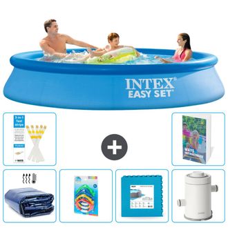 Intex Piscina Easy Set Redonda - 305x61 Cm - 7-piezas S55
