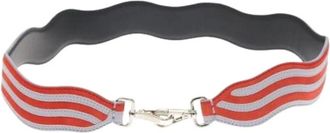 Fendi Pre-owned Accessories, female, Orange, Size: ONE SIZE Pre-owned Leather Belt